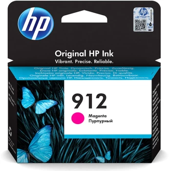 Tusz HP 912 (3YL78AE), 315 stron, magenta (purpurowy)