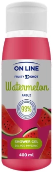 Żel pod prysznic On line Women, 400ml, fruity shot watermelon