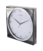 Zegar ścienny Esperanza Detroit, 30cm, tarcza kolor biały, obudowa kolor biały