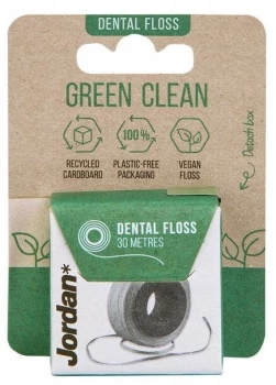 Nić dentystyczna Jordan Green Clean, w rolce, 30m