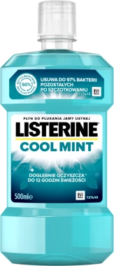 Płyn do płukania jamy ustnej Listerine Cool Mint, miętowy, 500 ml