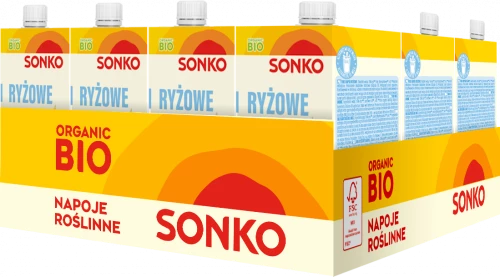 Napój ryżowy Sonko Organic BIO, bez laktozy, 500ml