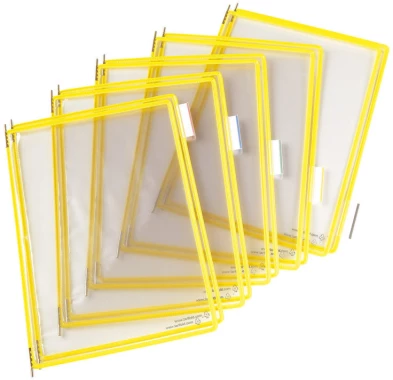 Panel prezentacyjny Tarifold, A3, 10 sztuk, żółty