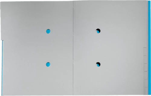 Teczka segregująca Leitz Recycle, A4, 12 przegródek, niebieski