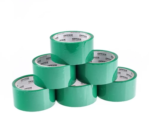 Taśma pakowa Office Products, akryl, 48mmx50yd, zielony