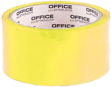 Taśma pakowa Office Products, akryl, 48mmx50yd, żółty