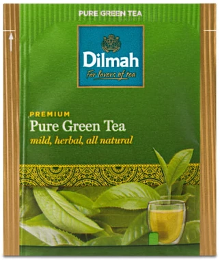 Herbata zielona w kopertach Dilmah Pure Green Tea, 100 sztuk x 1.5g