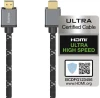 Kabel HDMI 2.1 Hama, Ultra High Speed 8K, 3m, szary