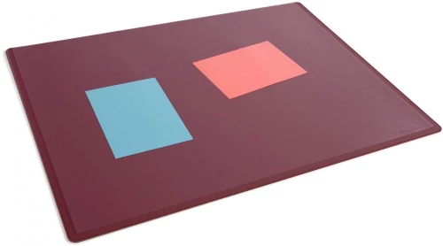 Podkład na biurko Durable, 530x400m, z zakładką, czerwony