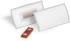 Identyfikator Durable Click Fold 825919, z magnesem, 40x75mm, 10 sztuk, przezroczysty