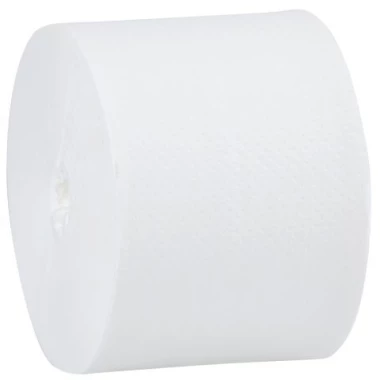 Papier toaletowy bez gilzy Merida Top, 2-warstwowy, 12cmx85m, 18 rolek, biały