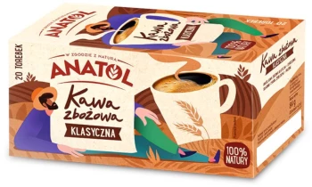 Kawa zbożowa Anatol Klasyczna, w torebkach, 20 sztuk x 4.2g