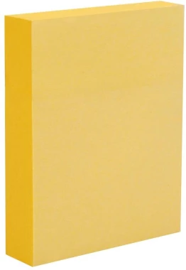 Karteczki samoprzylepne MemoBe, 40x50mm, 100 karteczek, żółty