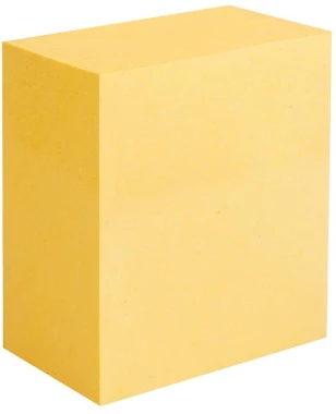 Karteczki samoprzylepne MemoBe, 40x50mm, 300 karteczek, żółty
