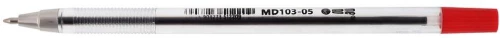 Długopis biurowy MemoBe, 0.7mm, czerwony