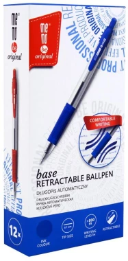 Długopis automatyczny MemoBe Base, 0.7mm, niebieski