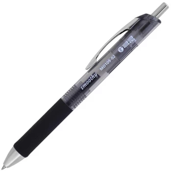 Długopis żelowy MemoBe Smoothy, 0.5mm, czarny