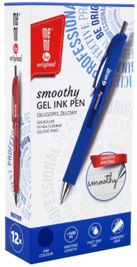 Długopis żelowy MemoBe Smoothy, 0.5mm, niebieski