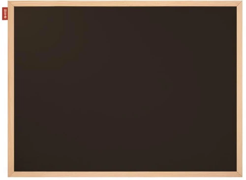 Tablica kredowa MemoBe, w ramie drewnianej, 80x60cm, czarny