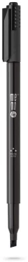 Marker permanentny MemoBe OHP MM253 C, ścięta, 1-3mm, czarny