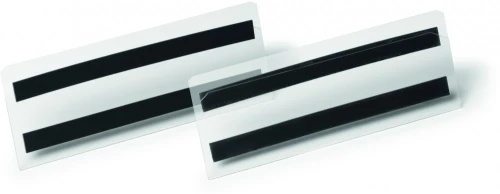 Kieszeń magazynowa Durable Hard Cover, magnetyczna, 1/2 A5, 10 sztuk, transparentny