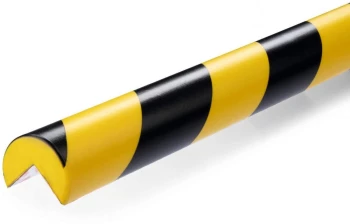 Profil ochronny Durable C25R, ochrona narożników, 1m, żółto-czarny