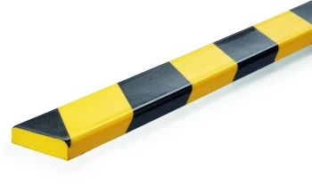 Profil ochronny ostrzegawczy Durable S11, ochrona powierzchni, powierzchnia kleju 40mm, 1m, żółto-czarny