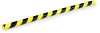 Profil ochronny ostrzegawczy Durable E8R, ochrona krawędzi,  wcięcie 8mm, 1m, żółto-czarny