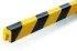 Profil ochronny ostrzegawczy Durable E8, ochrona krawędzi,  wcięcie 8mm, 1m, żółto-czarny