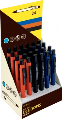 Długopis automatyczny Grand GR-2222, 0.7mm, niebieski