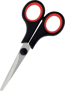 Nożyczki biurowe Grand Soft GR-5500, 12cm, czarno-czerwony