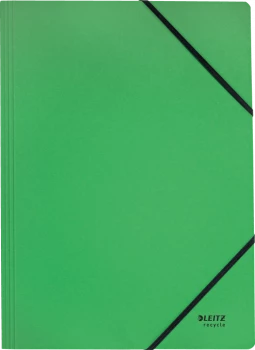 Teczka kartonowa z gumką Leitz Recycle, A4, 2mm, zielony