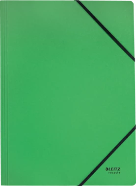 Teczka kartonowa z gumką Leitz Recycle, A4, 2mm, zielony