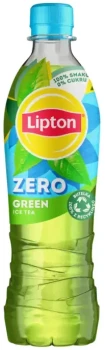 Napój Lipton Ice Tea Green Zero Sugar, bez cukru, butelka PET, 0.5l