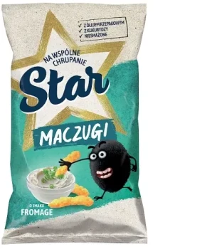 Chrupki kukurydziane Star Maczugi Fromage, 80g