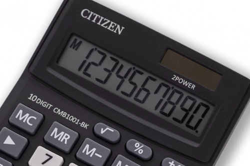 Kalkulator biurowy Citizen CMB-1001BK, 10 cyfr, czarny