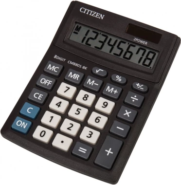 Kalkulator biurowy Citizen CMB801-BK, 8 cyfr, czarny