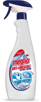 Płyn Meglio Anti-Limescale - odkamieniacz, z rozpylaczem, 650ml