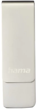 Pendrive Hama Rotate Pro, 128GB, obracany, USB 3.0, srebrny