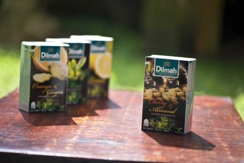 Herbata czarna aromatyzowana w torebkach Dilmah Cherry&Almond, wiśnia i migdał, 20 sztuk x 1.5g