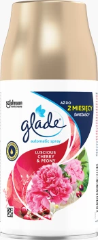 Wkład do odświeżacza Glade by Brise Automatic Spray Luscious Cherry & Peony, wiśnia i piwonia, 269ml