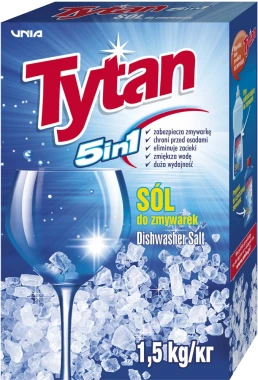 Sól do zmywarek Tytan, 1.5kg