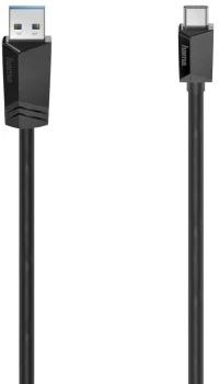 Kabel USB 3.2 GEN 2 USB A - USB C Hama, 1m, czarny