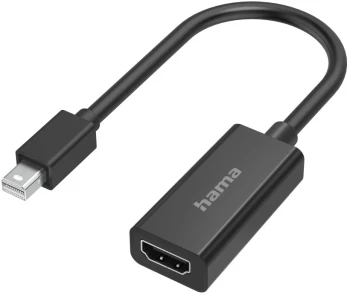 Kabel Mini DisplayPort- HDMI Hama, 4K, czarny