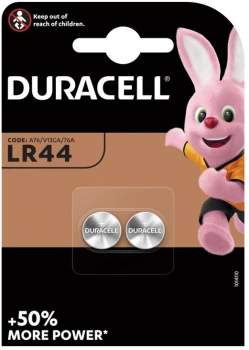 Bateria alkaliczna Duracell, LR44, 2 sztuki