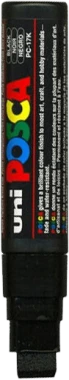 Marker z farbą plakatową Posca PC-17K, ścięta, 15mm, czarny