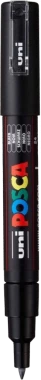 Marker z farbą Posca PC-1M, okrągła, 0.7mm, czarny