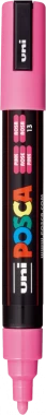Marker z farbą plakatową Uni Posca PC-5M, okrągła, różowy