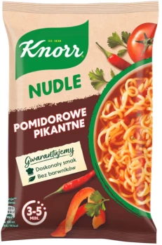 Zupa Knorr nudle, pomidorowa pikantna, 63g