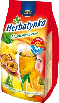 Herbata rozpuszczalna Herbatynka Krüger, multiwitamina z wit C, 300g